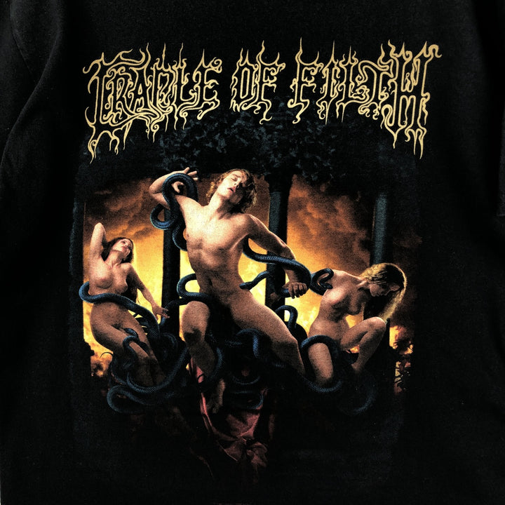CRADLE OF FILTH Existence Is Futile Band T-Shirt (Men's Size M) unclear black type Vintage Second Hand