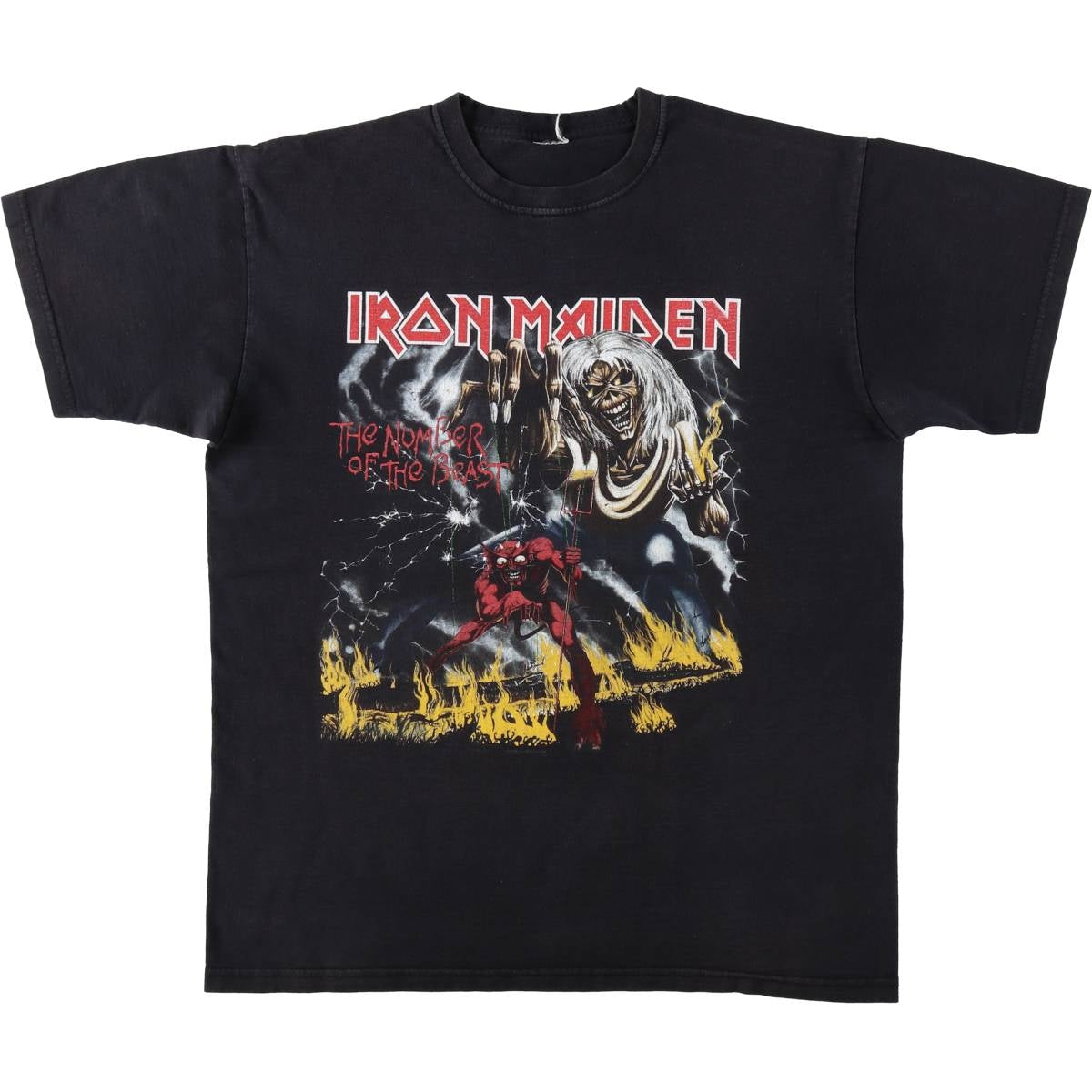 IRON MAIDEN アイアンメイデン バンドTシャツ バンT メンズM相当