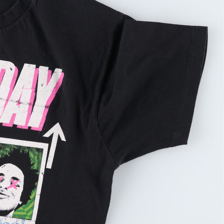 GREEN DAY Green Day Band T-shirt Band T Men's XL size unclear black type Vintage Second Hand