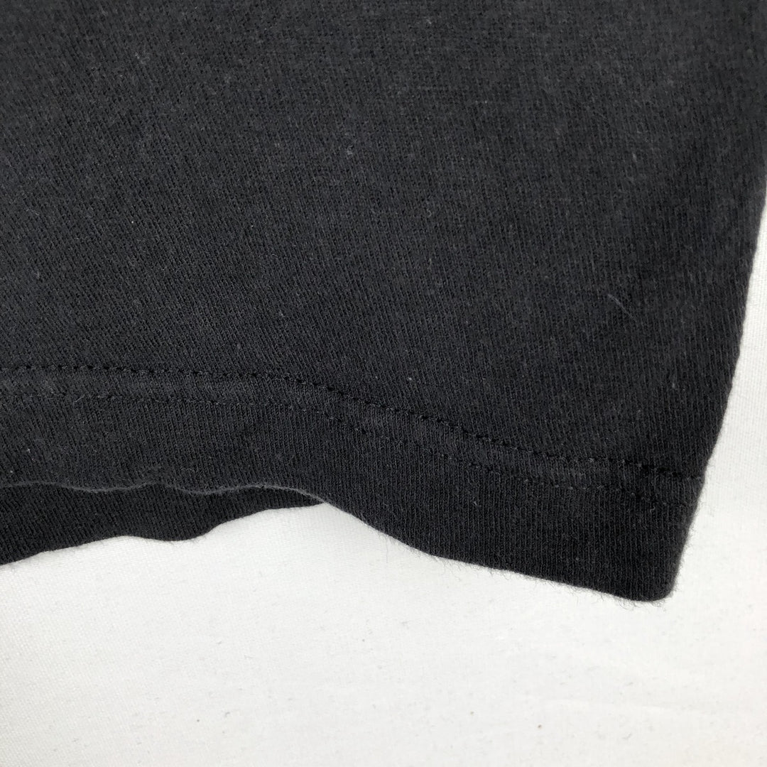 TULTEX JUSTIN BIEBER Band T-Shirt (Men's XL equivalent) cotton black type Vintage Second Hand