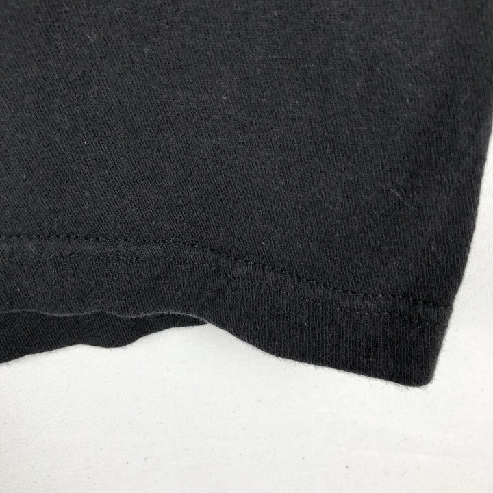 TULTEX JUSTIN BIEBER Band T-Shirt (Men's XL equivalent) cotton black type Vintage Second Hand