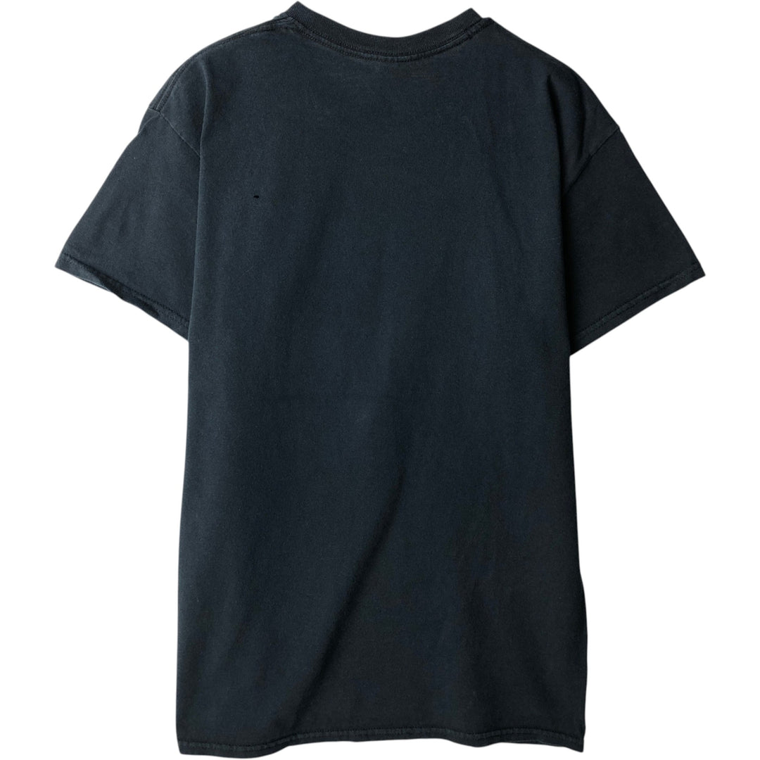 Gildan GILDAN NIRVANA Nirvana Band T-shirt Band T Men's M size cotton black type Vintage Second Hand