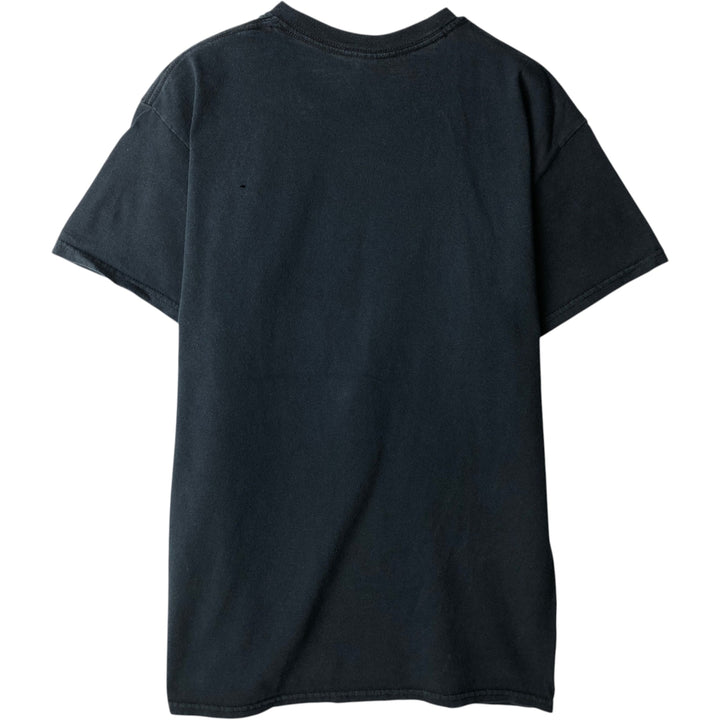 Gildan GILDAN NIRVANA Nirvana Band T-shirt Band T Men's M size cotton black type Vintage Second Hand