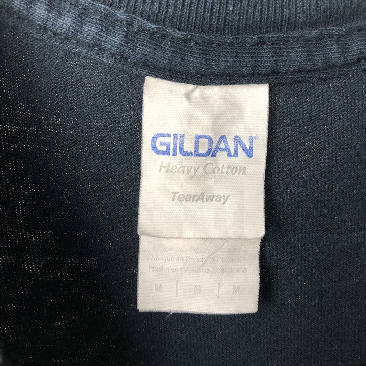 Gildan GILDAN NIRVANA Nirvana Band T-shirt Band T Men's M size cotton black type Vintage Second Hand