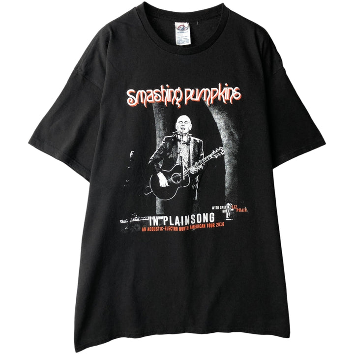 DELTA Smashing Pumpkins Band T-Shirt, Men's XL (approx.) cotton black type Vintage Second Hand