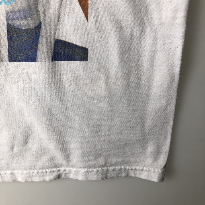 BRITNEY SPEARS Tie-dye Pattern Band T-shirt (Men's XL equivalent) unclear white type Vintage Second Hand