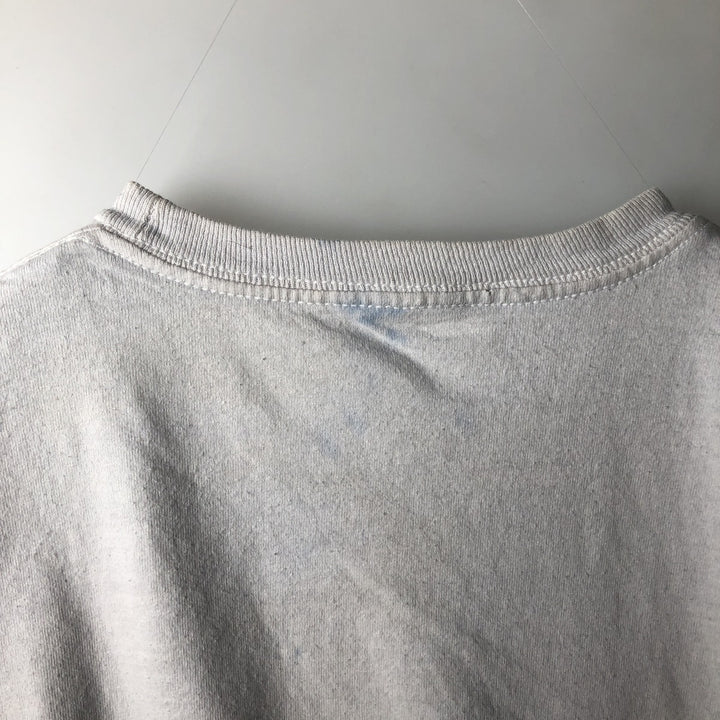 BRITNEY SPEARS Tie-dye Pattern Band T-shirt (Men's XL equivalent) unclear white type Vintage Second Hand