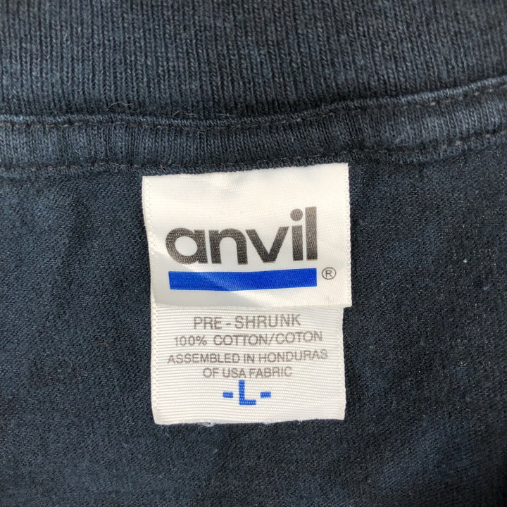 2000'S Anvil RINGO STARR Band T-shirt, Men's Size L (approx.) cotton black type Vintage Second Hand