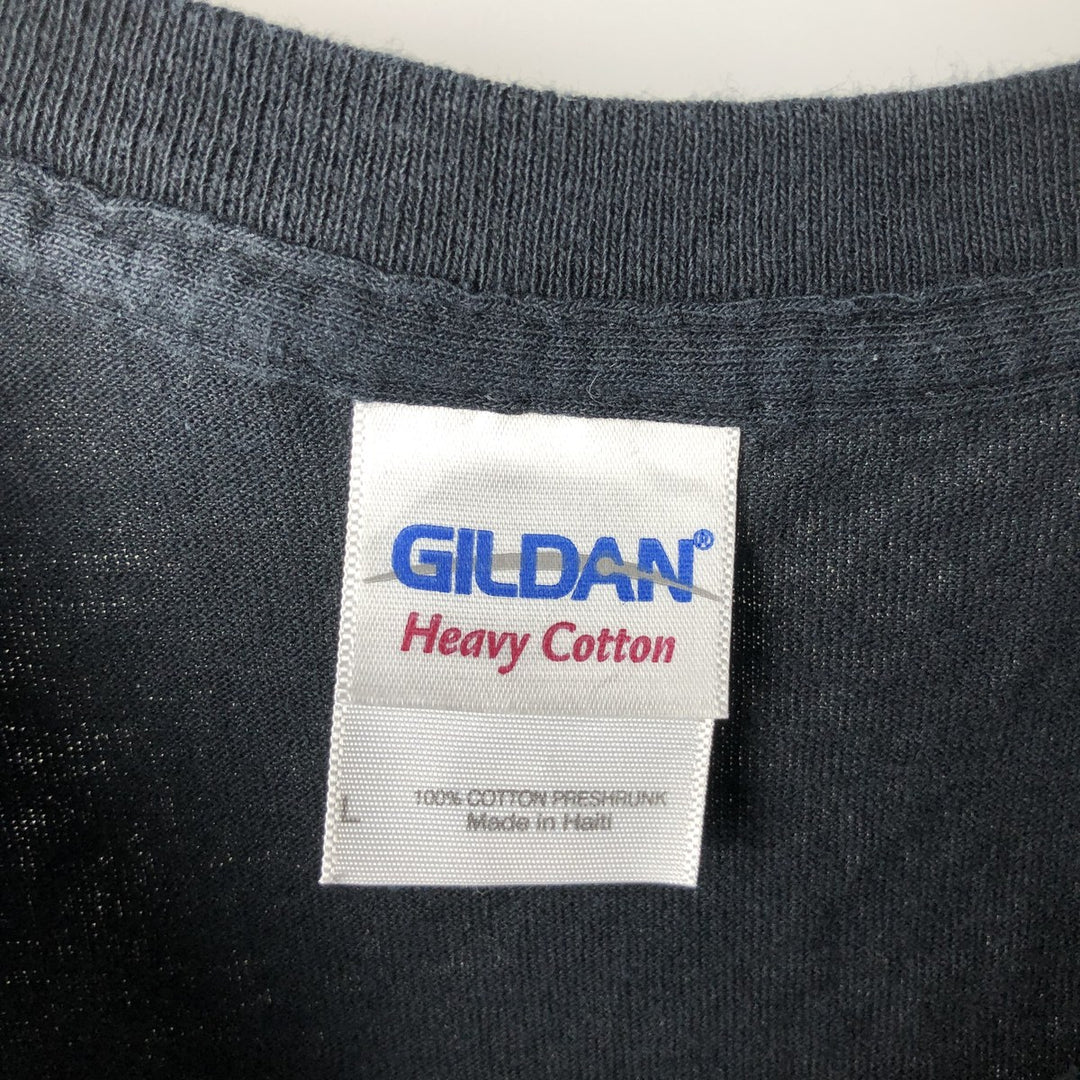 Gildan Ozzy Osbourne Band T-shirt (Men's size L) cotton black type Vintage Second Hand
