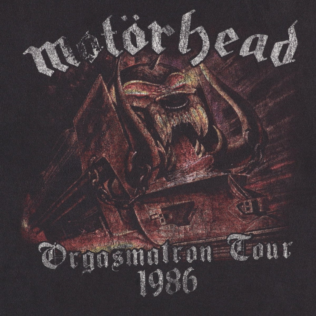 Hanes Heavyweight Motorhead Band T-Shirt (Men's XL equivalent) cotton black type Vintage Second Hand