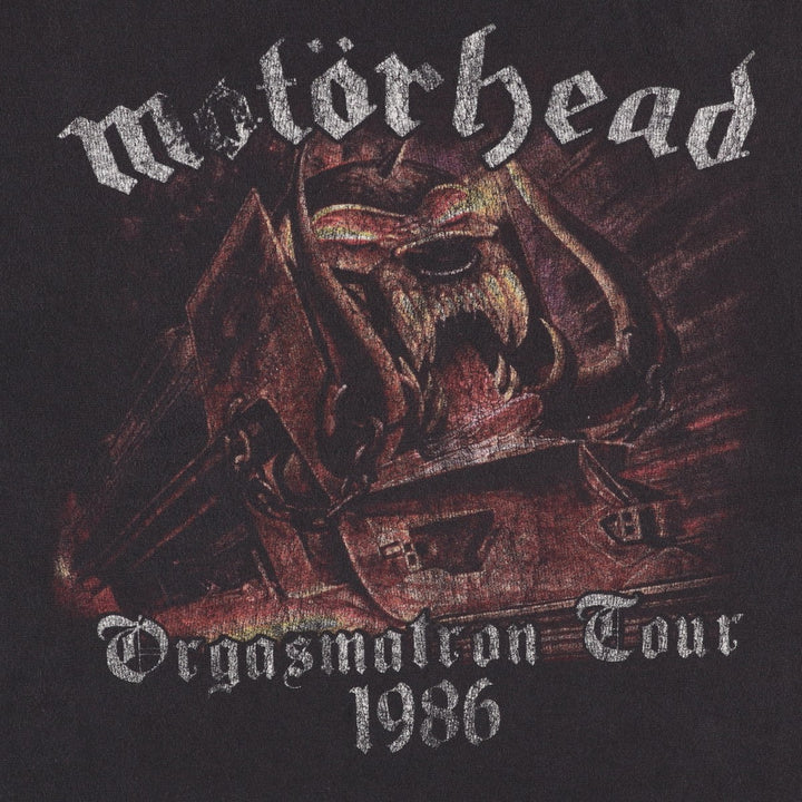 Hanes Heavyweight Motorhead Band T-Shirt (Men's XL equivalent) cotton black type Vintage Second Hand