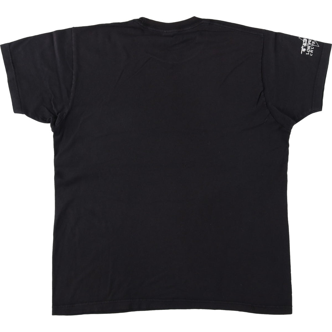Tultex TULTEX TOOL Band T-Shirt, Men's Size L cotton black type Vintage Second Hand