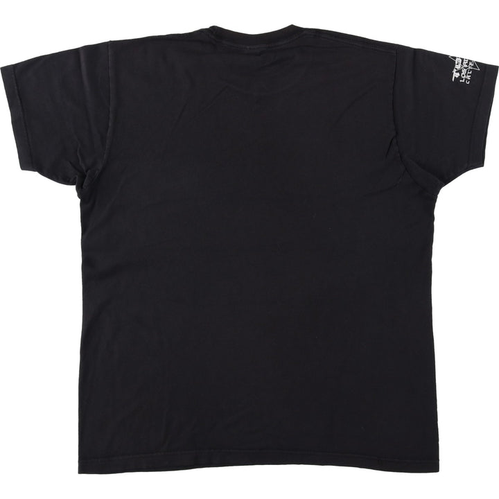 Tultex TULTEX TOOL Band T-Shirt, Men's Size L cotton black type Vintage Second Hand