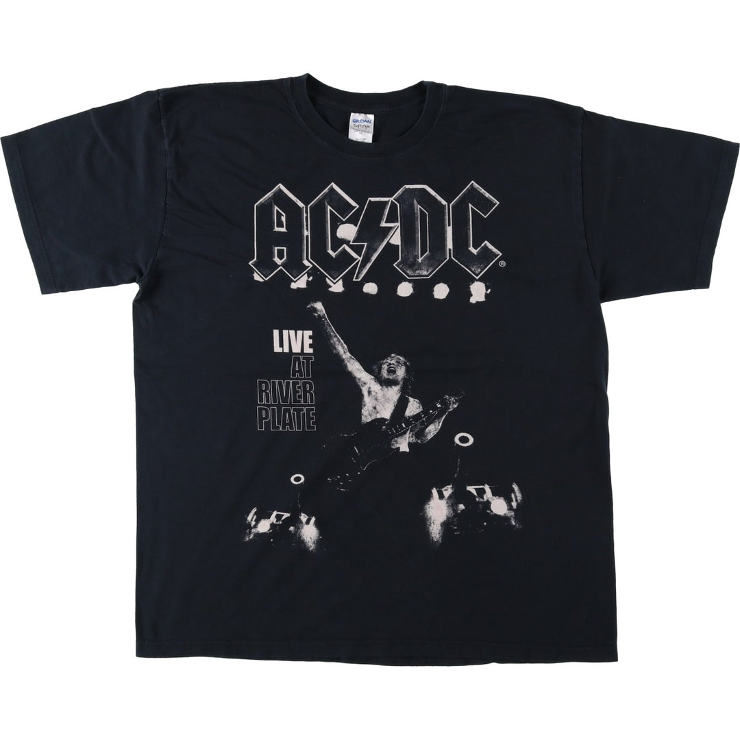 Gildan AC cotton black type Vintage Second Hand