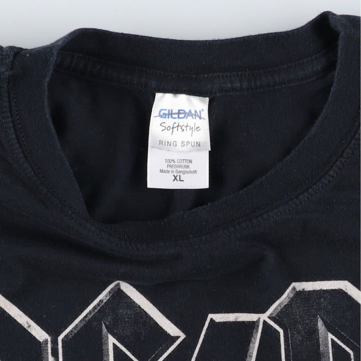 Gildan AC cotton black type Vintage Second Hand
