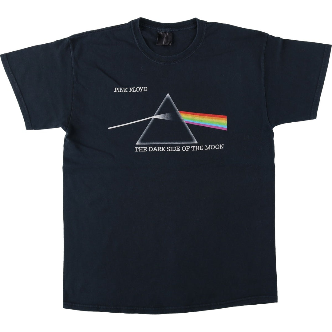 PINK FLOYD Pink Floyd Band T-shirt Band T Men's L size unclear black type Vintage Second Hand