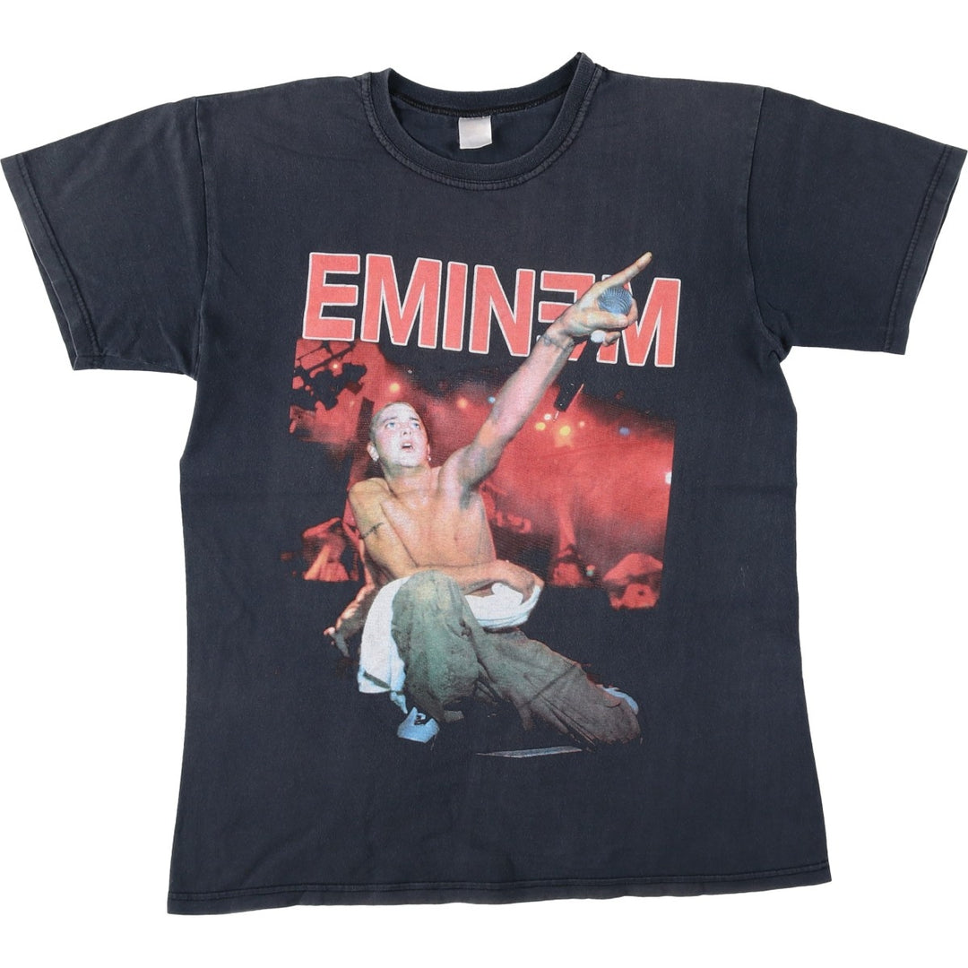 EMINEM Rap T-shirt, Men's XL unclear black type Vintage Second Hand