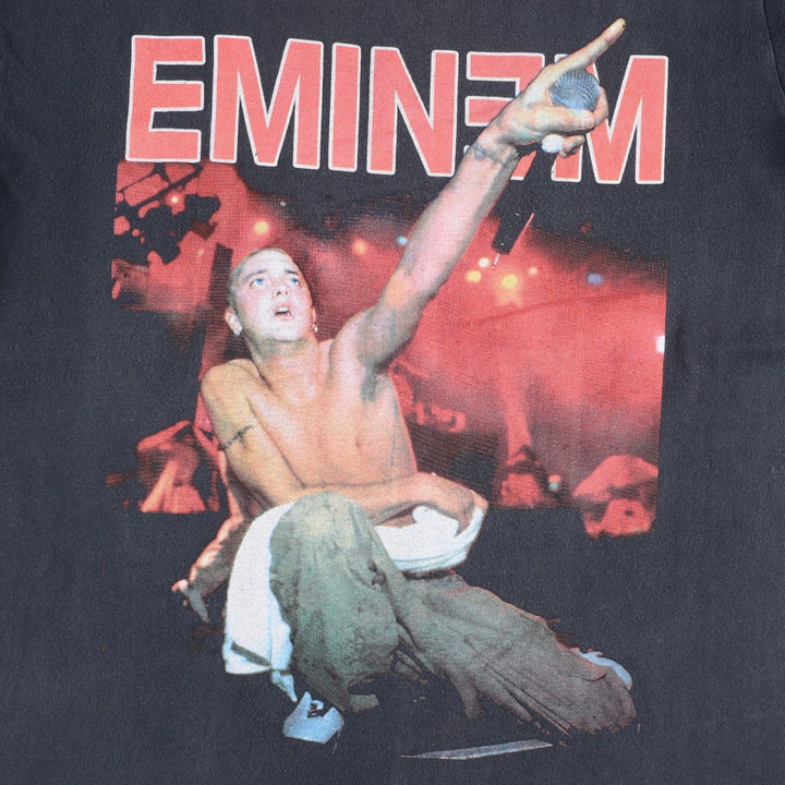EMINEM Rap T-shirt, Men's XL unclear black type Vintage Second Hand