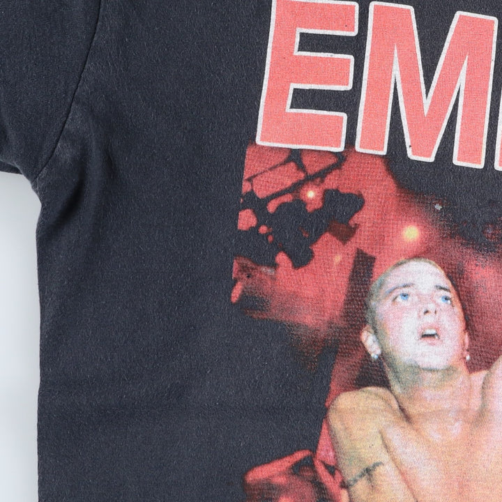 EMINEM Rap T-shirt, Men's XL unclear black type Vintage Second Hand