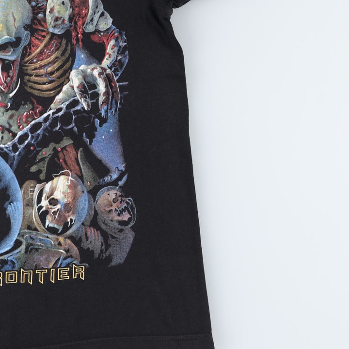 STEDMAN CLASSIC IRON MAIDEN Band T-Shirt (Men's XL equivalent) cotton black type Vintage Second Hand