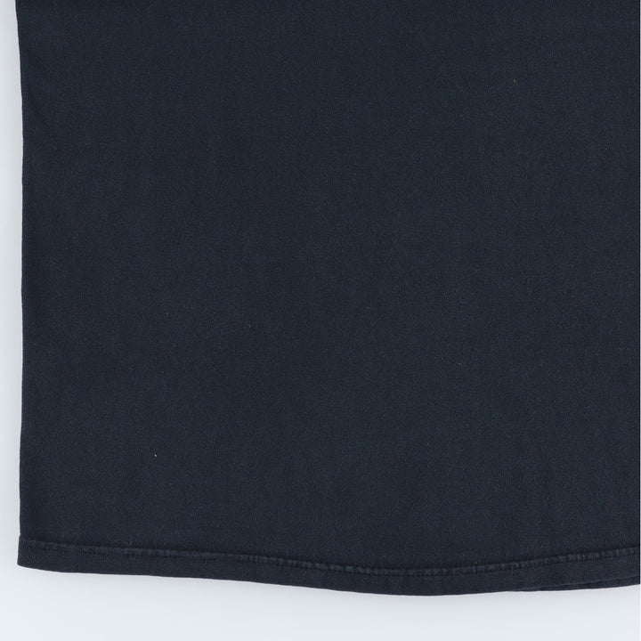 00'S Anvil TOOL Band T-shirt, Men's L size cotton black type Vintage Second Hand