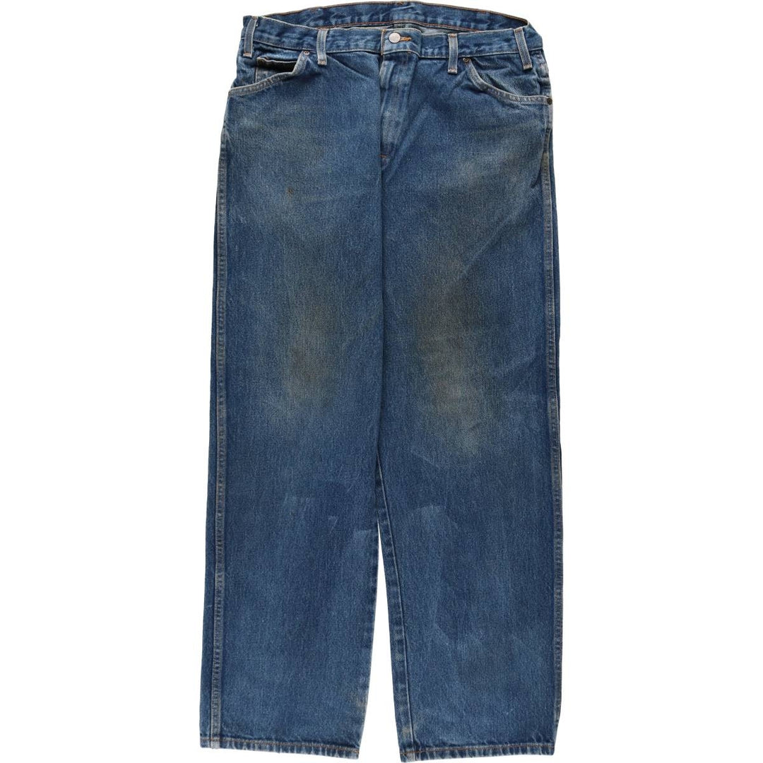 Dickies tapered denim pants for men, equivalent to w36 cotton blue type Vintage Second Hand
