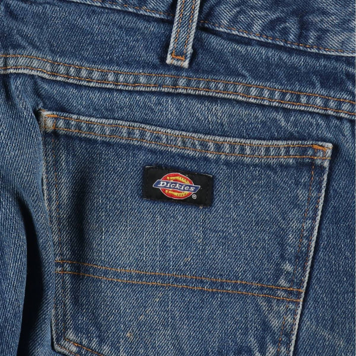 Dickies tapered denim pants for men, equivalent to w36 cotton blue type Vintage Second Hand