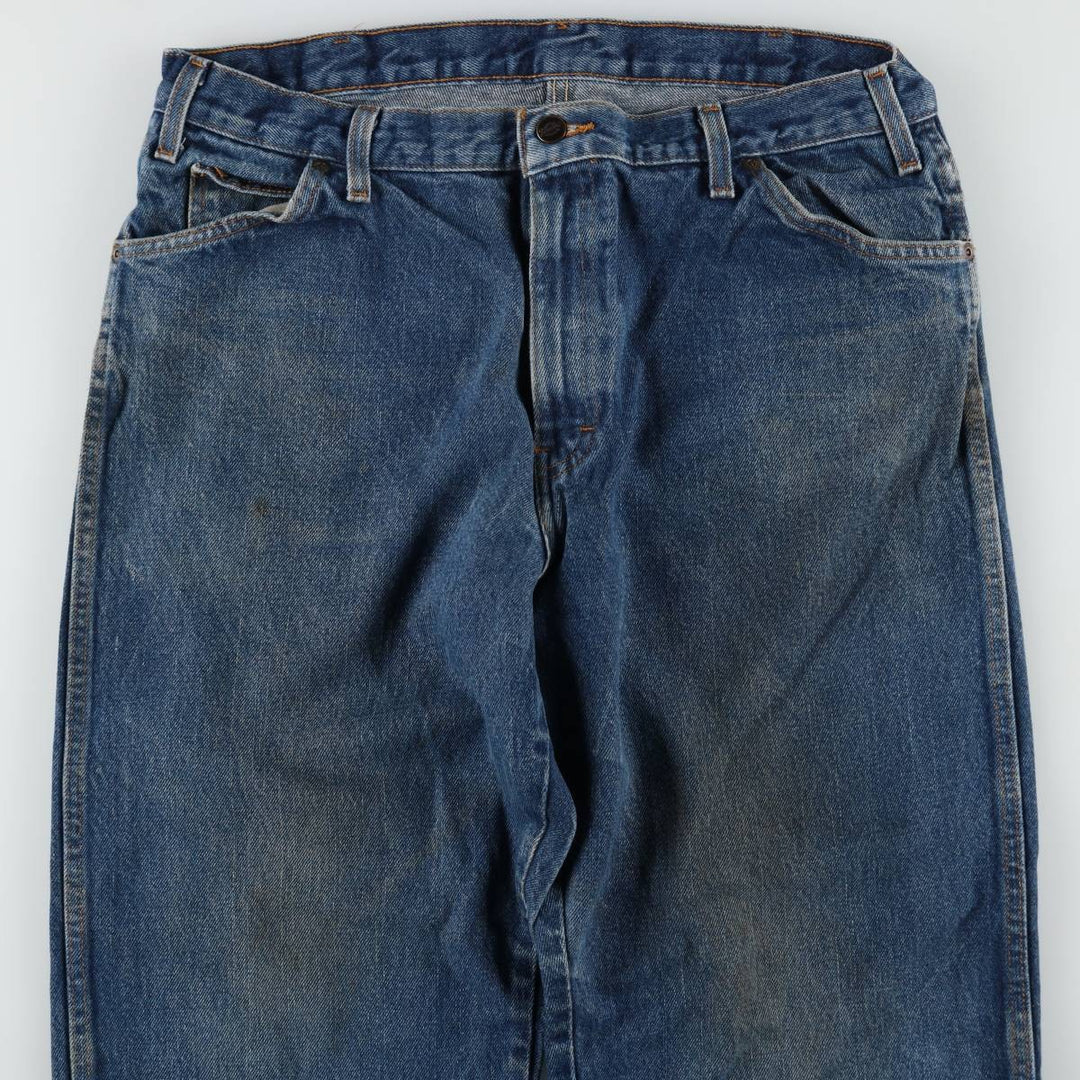 Dickies tapered denim pants for men, equivalent to w36 cotton blue type Vintage Second Hand