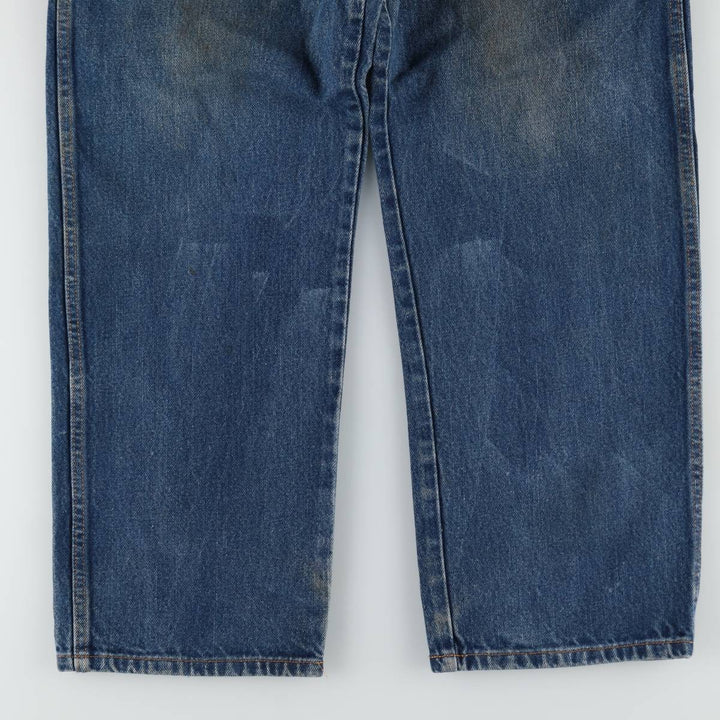 Dickies tapered denim pants for men, equivalent to w36 cotton blue type Vintage Second Hand