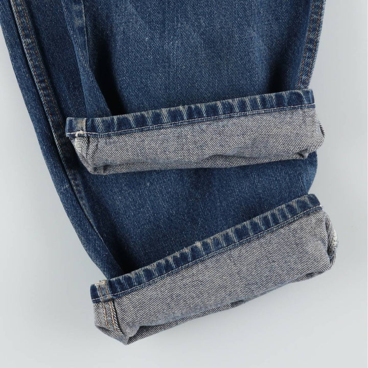 Dickies tapered denim pants for men, equivalent to w36 cotton blue type Vintage Second Hand