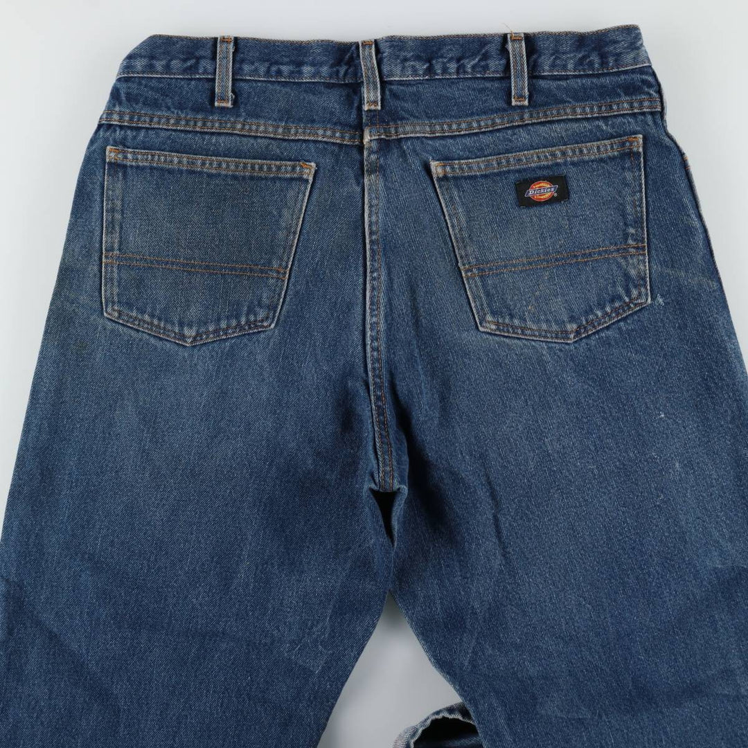 Dickies tapered denim pants for men, equivalent to w36 cotton blue type Vintage Second Hand