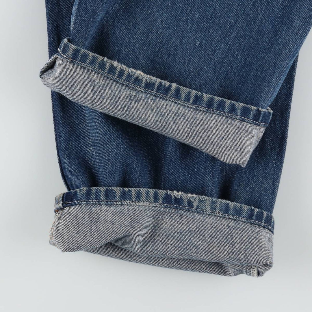 Dickies tapered denim pants for men, equivalent to w36 cotton blue type Vintage Second Hand