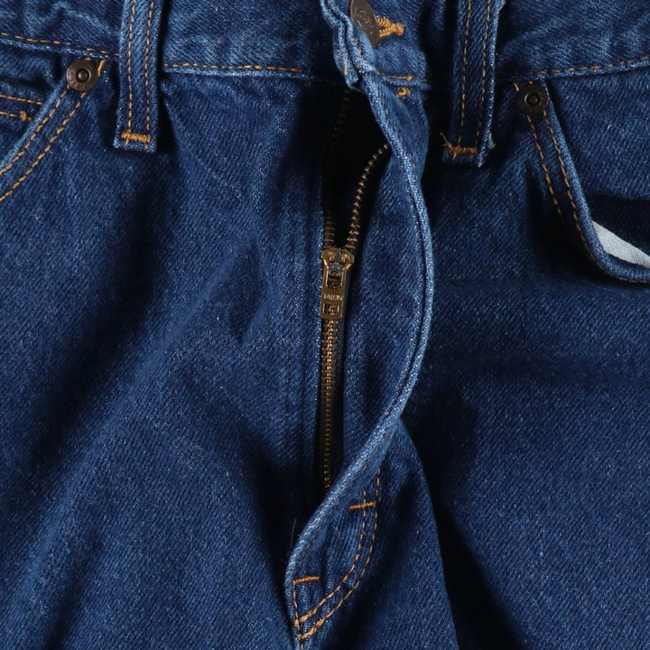 ~90'S Dickies Straight Denim Pants, Men's W34 (approx.), Vintage cotton blue type Vintage Second Hand