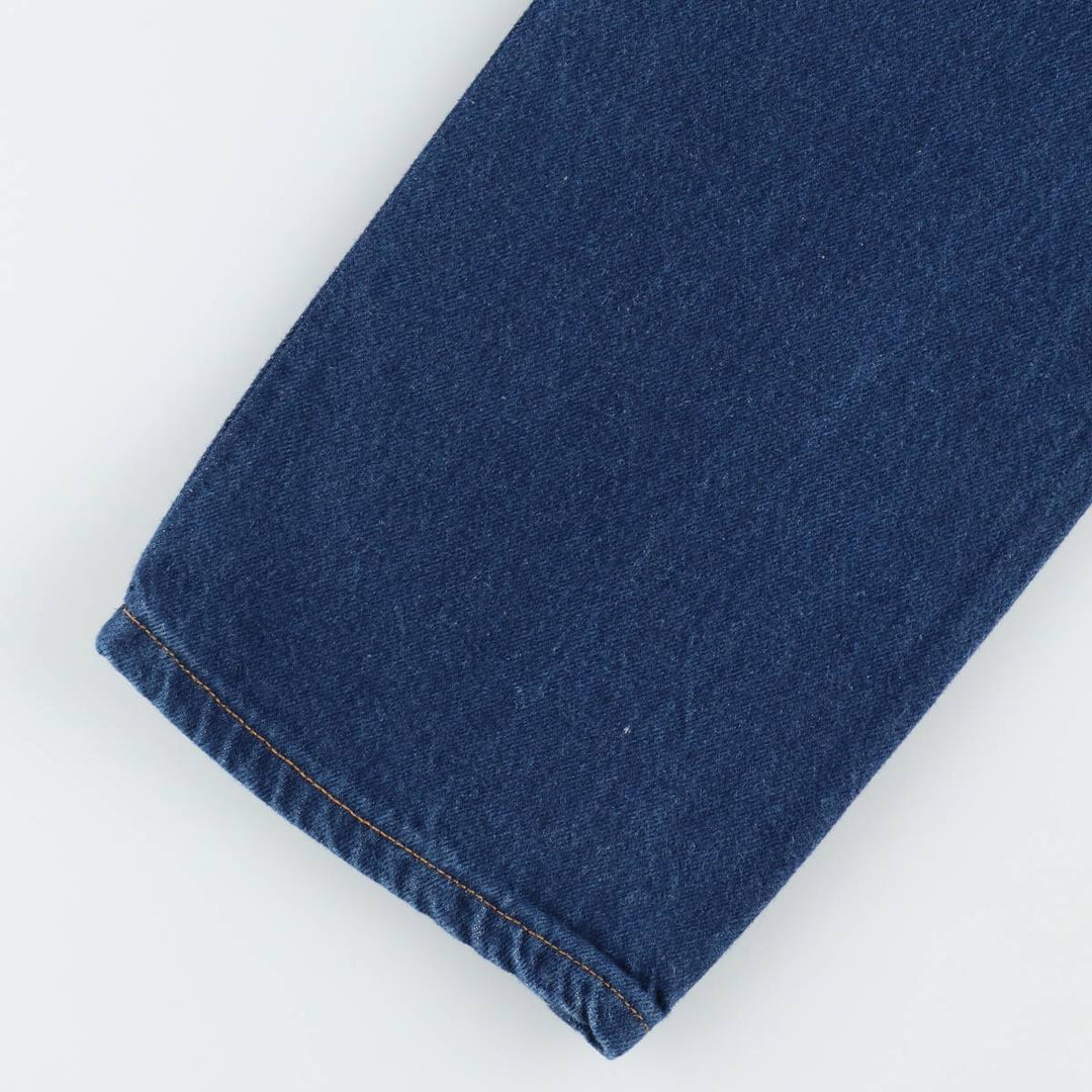 ~90'S Dickies Straight Denim Pants, Men's W34 (approx.), Vintage cotton blue type Vintage Second Hand