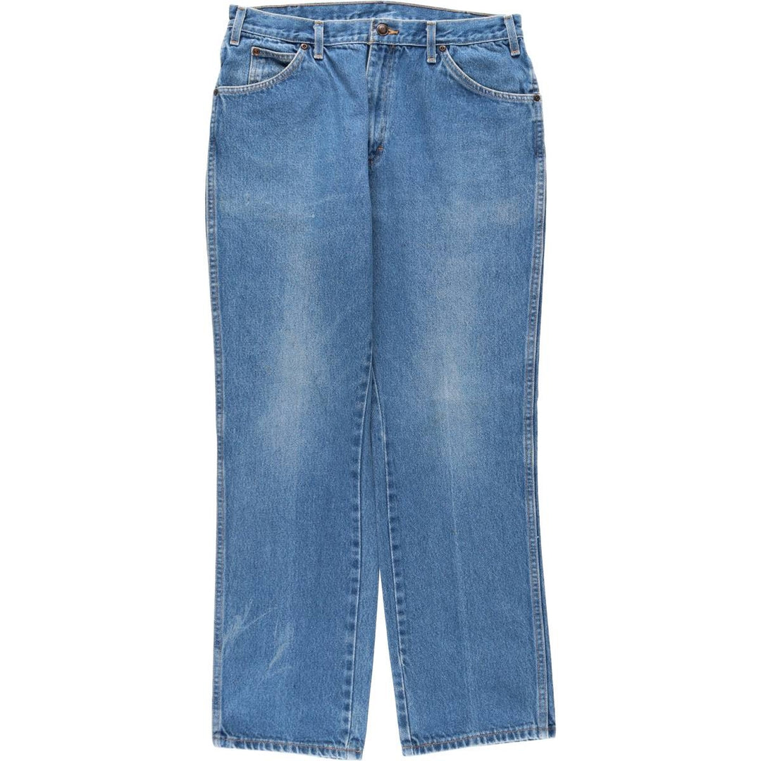 Dickies Straight Denim Pants for Men, W34 equivalent unclear blue type Vintage Second Hand