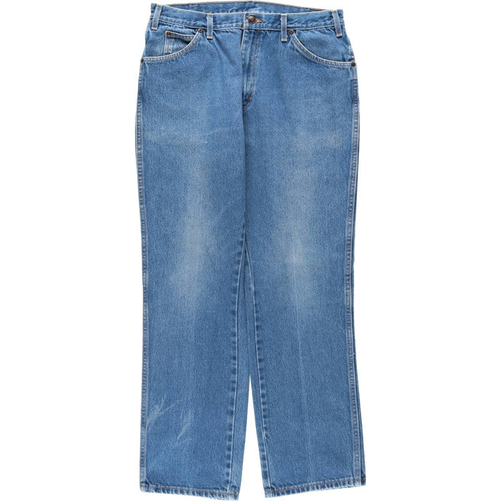 Dickies Straight Denim Pants for Men, W34 equivalent unclear blue type Vintage Second Hand
