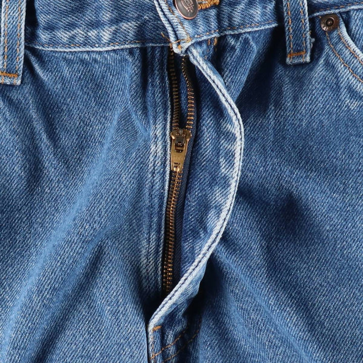 Dickies Straight Denim Pants for Men, W34 equivalent unclear blue type Vintage Second Hand