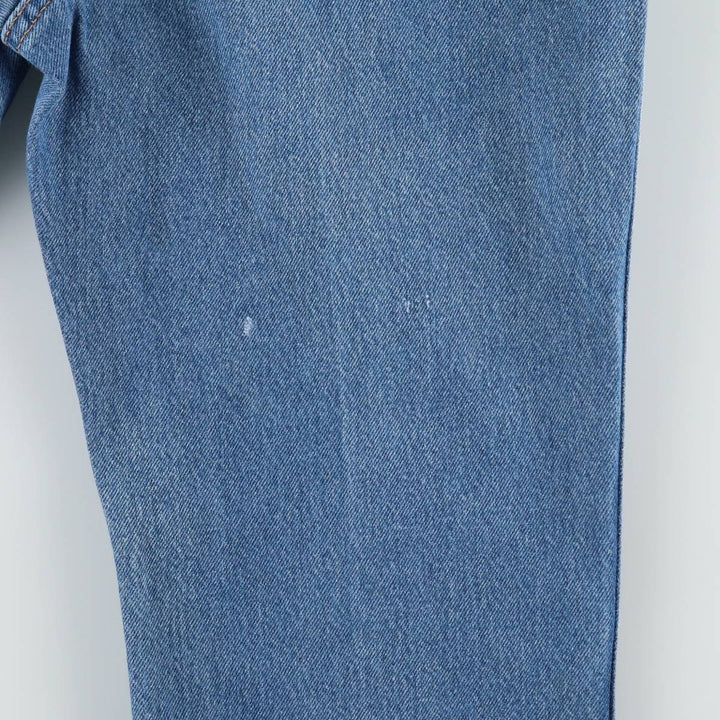 Dickies Straight Denim Pants for Men, W34 equivalent unclear blue type Vintage Second Hand