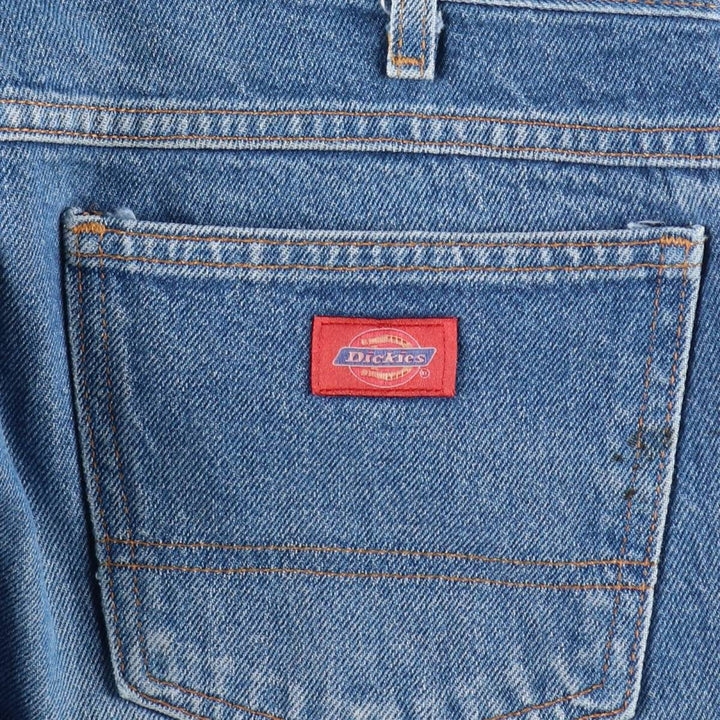 Dickies Regular Fit Straight Denim Pants, Men's W36 (approx.) cotton blue type Vintage Second Hand