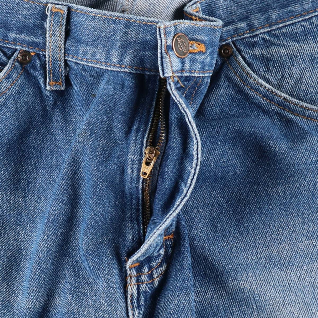 Dickies Regular Fit Straight Denim Pants, Men's W36 (approx.) cotton blue type Vintage Second Hand