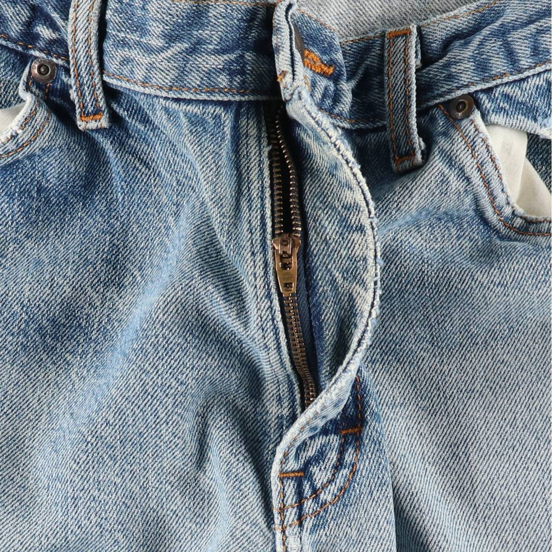 Dickies Straight Denim Pants for Men, W34 equivalent unclear blue type Vintage Second Hand