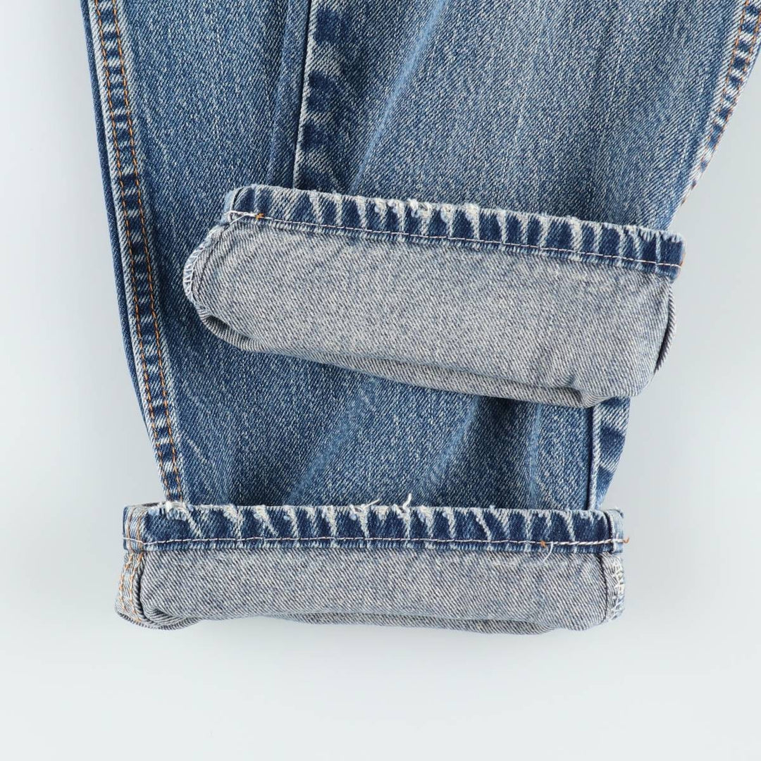 Dickies Straight Denim Pants for Men, W34 equivalent unclear blue type Vintage Second Hand