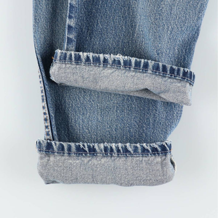 Dickies Straight Denim Pants for Men, W34 equivalent unclear blue type Vintage Second Hand