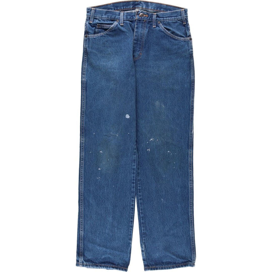 Dickies Regular Fit Straight Denim Pants, Men's, Size W33 cotton blue type Vintage Second Hand