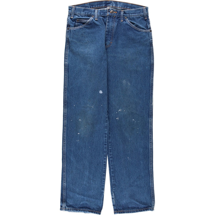 Dickies Regular Fit Straight Denim Pants, Men's, Size W33 cotton blue type Vintage Second Hand