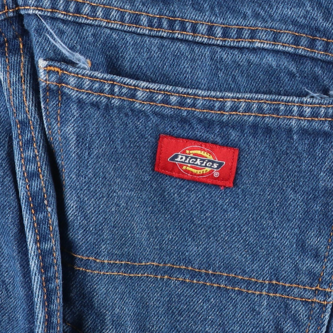 Dickies Regular Fit Straight Denim Pants, Men's, Size W33 cotton blue type Vintage Second Hand