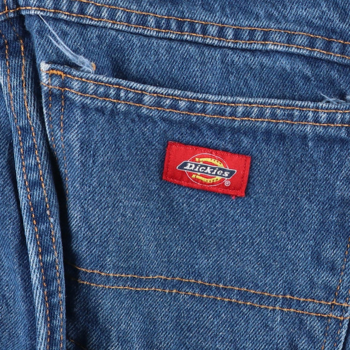 Dickies Regular Fit Straight Denim Pants, Men's, Size W33 cotton blue type Vintage Second Hand
