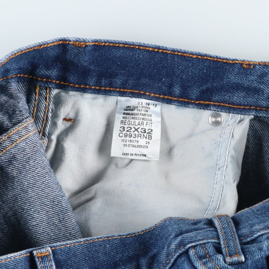 Dickies Regular Fit Straight Denim Pants, Men's, Size W33 cotton blue type Vintage Second Hand