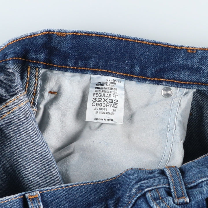 Dickies Regular Fit Straight Denim Pants, Men's, Size W33 cotton blue type Vintage Second Hand