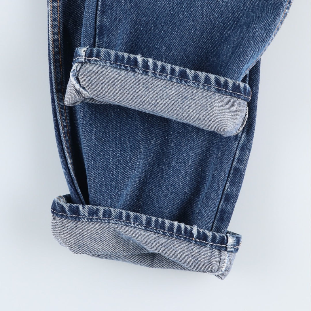 Dickies Straight Denim Pants for Men, W34 equivalent unclear blue type Vintage Second Hand